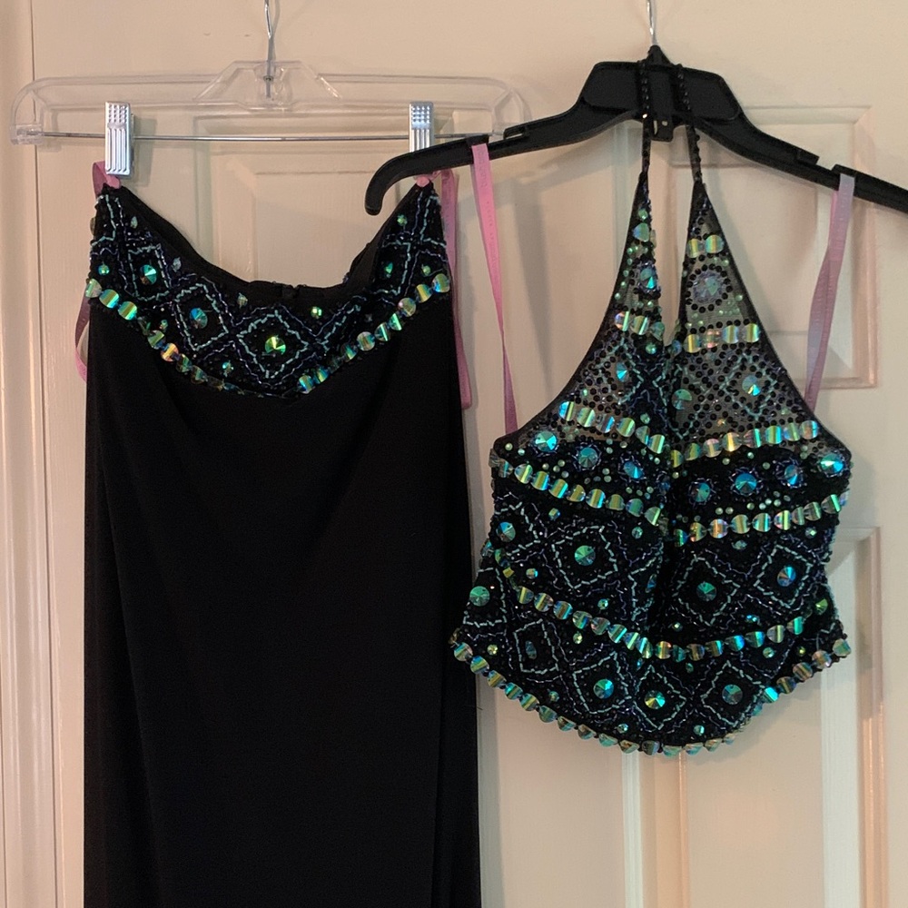 Kids Dance Costume with Sequin Details